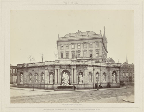 The Albertina in the late 1800s