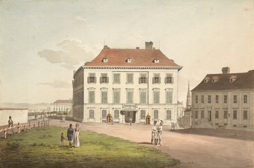 Painting by Jakob Alt