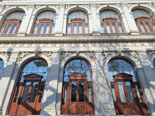 Rear façade of the Alte Boerse