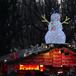 Stand at the Altes AKH Xmas market