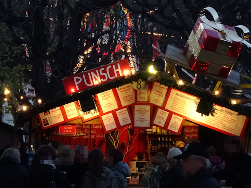 Punch stand in the Altes AKH