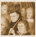 Excerpt from an altar panel