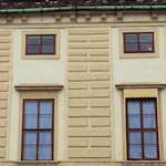 Hofburg apartment windows