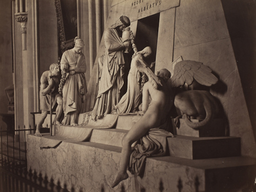 Canova memorial inside the Augustinerkirche