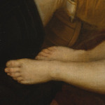 Feet and legs from a Titian painting