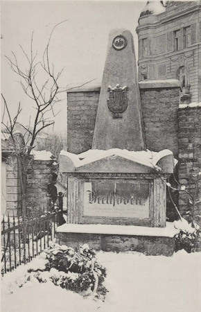 Beethoven's first grave in Währing