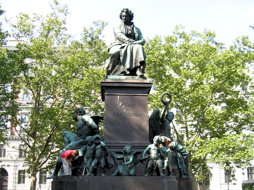 The Beethoven monument