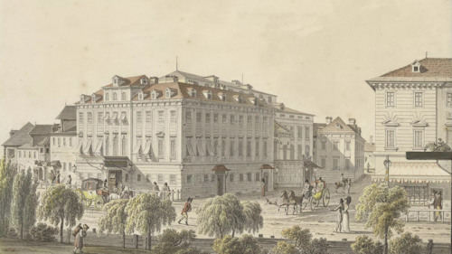 Theater an der Wien painted in 1816
