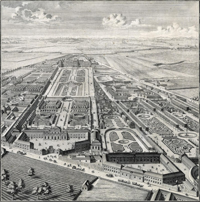 View of Belvedere by Salomon Kleiner