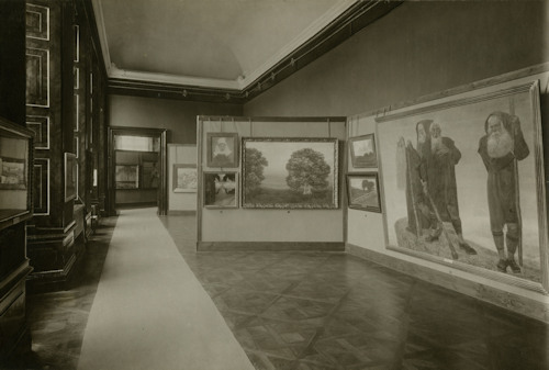 View of Belvedere's Modern Gallery in 1903