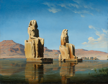 19th-century painting of a scene from Egypt