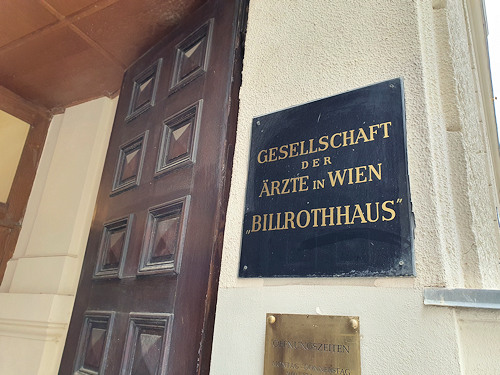Entrance to the Billrothhaus