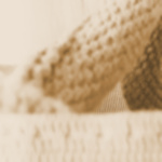 Blurred image of canvas bag