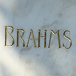 Brahms name on gravestone