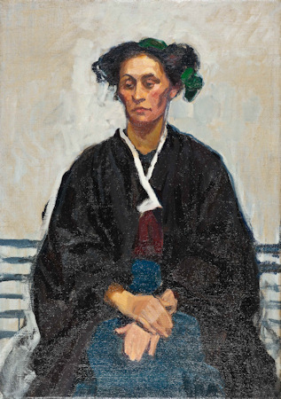 Self-portrait of Broncia Koller-Pinell