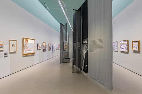 View of the Koller-Pinell exhibition