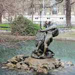 Fountain in the Burggarten
