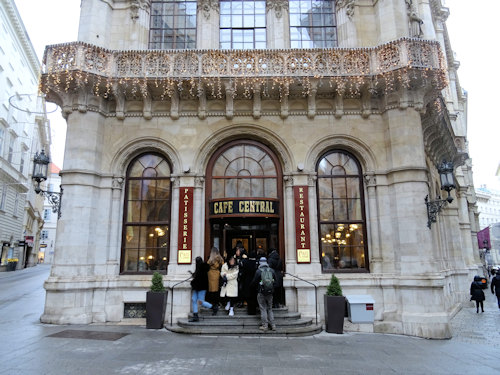 Cafe Central entrance