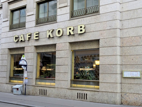 Café Korb façade