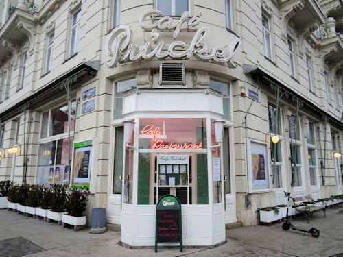 Cafe Prückel front entrance