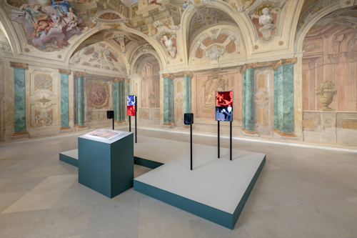 Art installation at Upper Belvedere