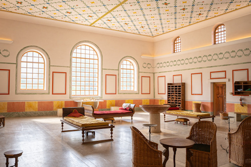 Reconstruction of Roman baths