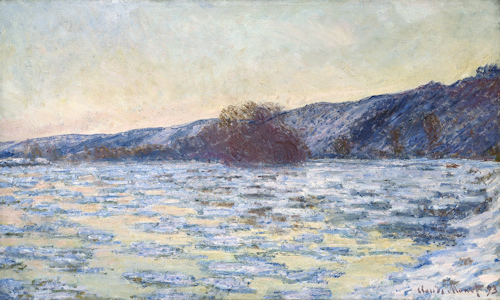 Landscape painting by Monet