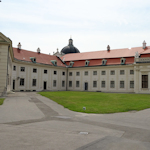 View of a baroque palais