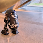 A black droid