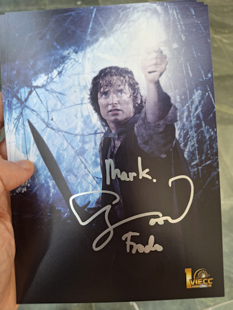 Photo with signature