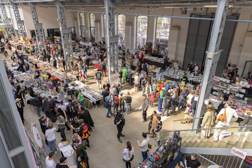 View of the COMIX exhibition hall