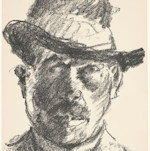 Corinth self-portrait