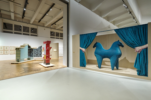 View of exhibition rooms