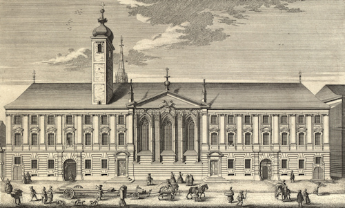 1733 engraving of the Teutonic House