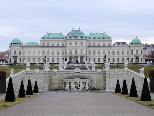 Upper Belvedere palace and art gallery
