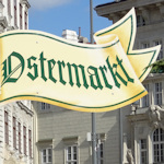 Ostermarkt sign