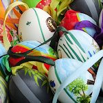Decorated Easter eggs
