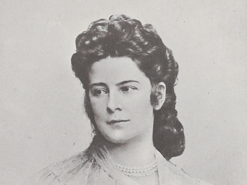 photo of Empress Elisabeth from around 1865