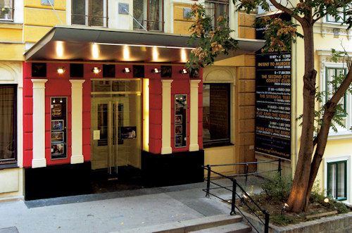 Entrance to Vienna's English Theatre