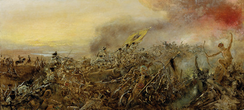 Battle of Zenta painting