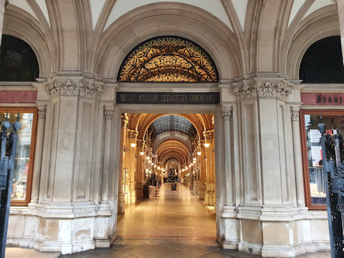 View through the Ferstel Passage