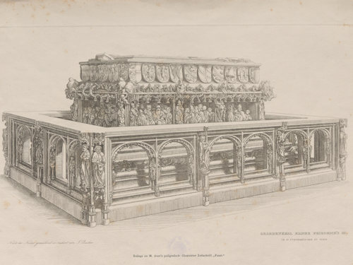 Frederick III's sarcophagus courtesy of the Wien Museum