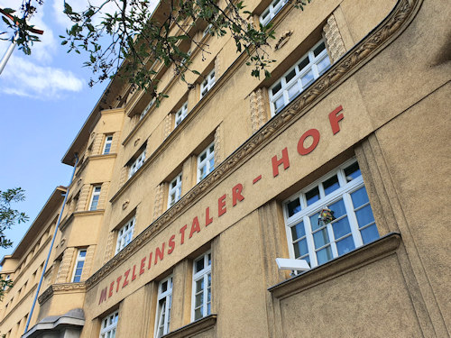 The first Gemeindebau in Vienna