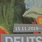 Small piece of the exhibition poster