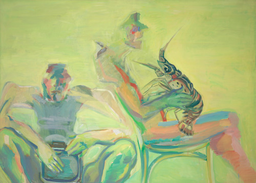 Maria Lassnig painting