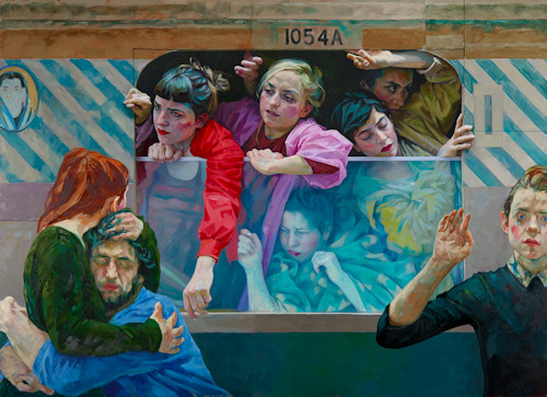 Painting by Xenia Hausner