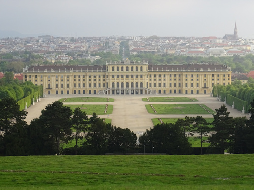 View of Schönbrunn Palace from the Gloriette
