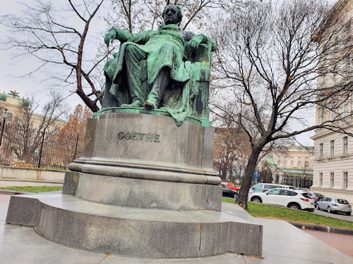 The Goethe monument