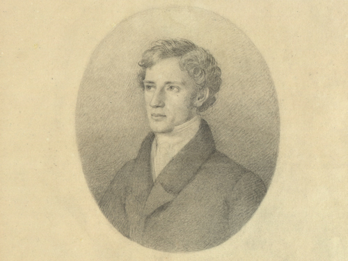 Portrait of Franz Grillparzer