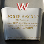 Haydn plaque